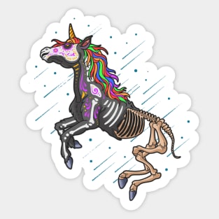 UNICORN Zombie Sticker